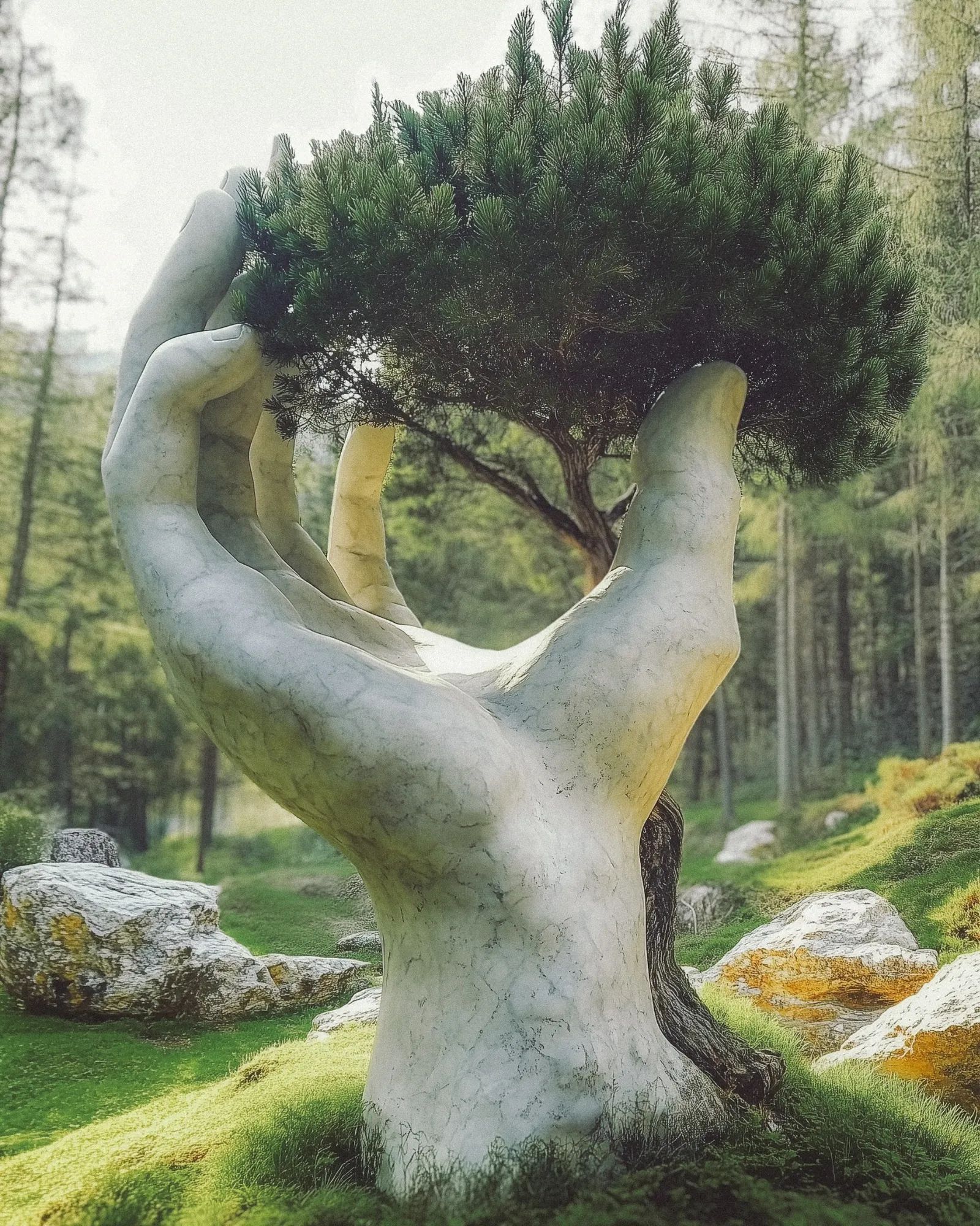 Land Art Exhibition concept